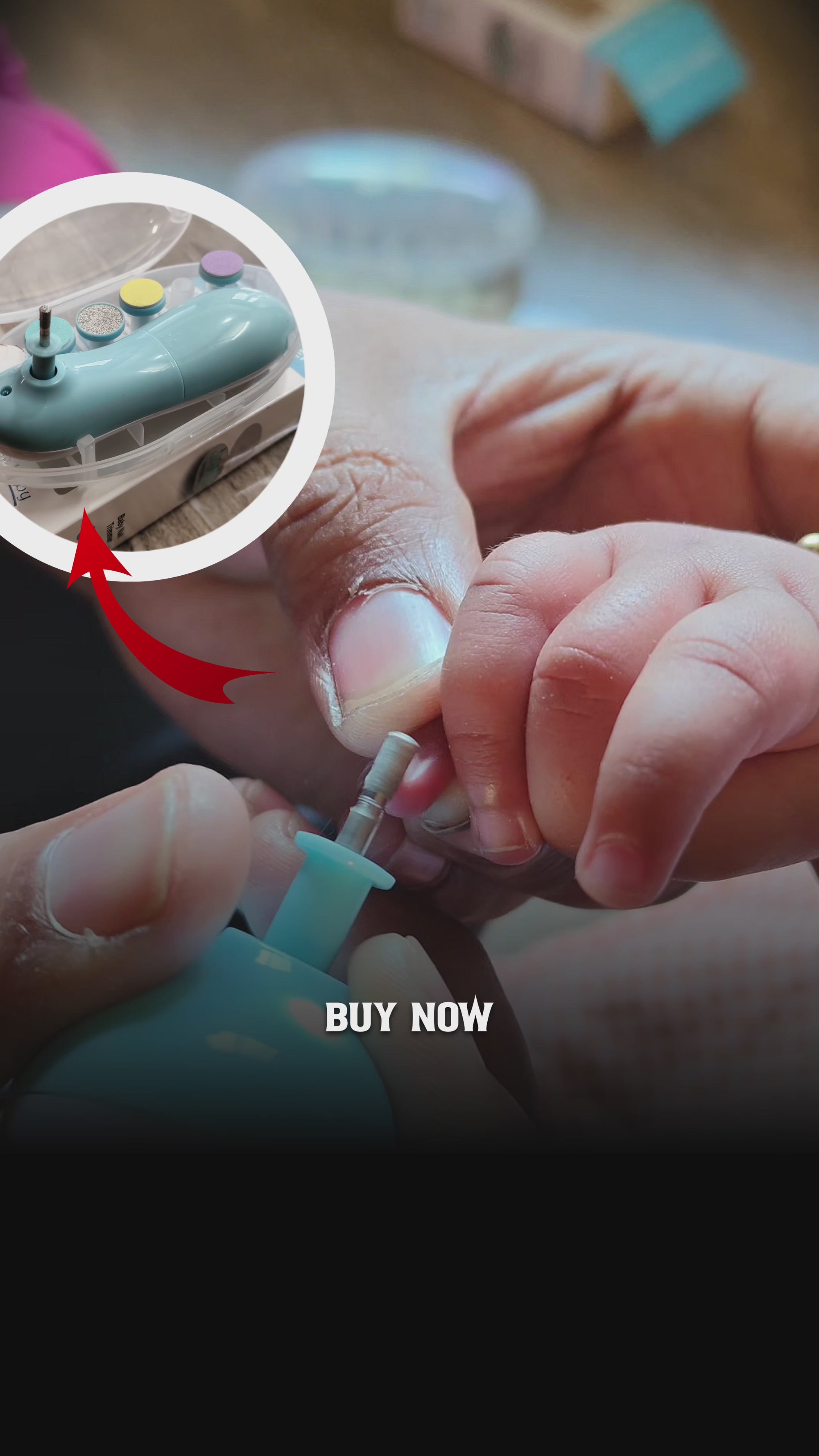 Baby Nail Clippers with Light